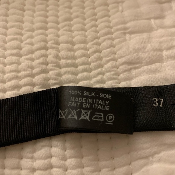 BNWB Tiger of Sweden Black Bow Tie Made in Italy PRICE IS FIRM - Picture 7 of 7